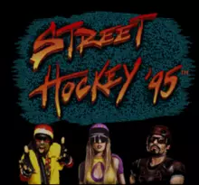 Image n° 1 - screenshots  : Street Hockey '95 (Beta)